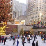 Ice skating-Rockefeller, New York (Photo by Chris Hondros/Newsmakers)
