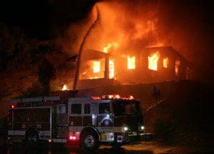 house fire