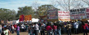 A section of festival goers at the 23rd Annual Zora Neale Hurston Festival of the Arts and Humanities. (File Photo: WONO)