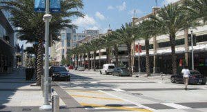 Section of Church Street downtown 