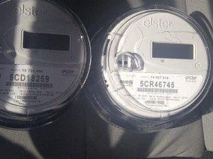 OUC smart meter - Elster model (Photo: W. Peterson/OUC)