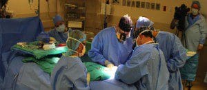 Dr. Richard Klein, who oversees MD Anderson Cancer Center Orlando’s Plastic and Reconstructive Surgery Center, Dr. Kenneth Lee and Dr. Jeffrey Feiner brought VLNT to Orlando Health, which is the first and only hospital system in the state of Florida to offer the procedure. (Photo: Orlando Health)