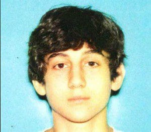 Dzhokhar Tsaranev - (Photo; Boston Police Dept.)