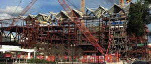 Dr. Phillips Center for the Performing Arts construction - January 26, 2013. (File photo: M. Cantone/WONO)