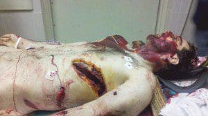 Extremely Graphic: Tamerlan death photo
