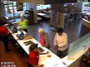 Last know image of Frank Wright inside McDonalds