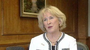 FAU president Mary Jane Saunders