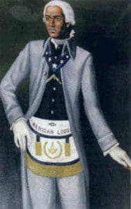 Prince Hall, Father of Black Freemasonry in the U.S. Credits: unitedblackamerica.com