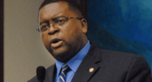 Democratic Minority Leader Perry Thurston