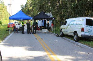 Investigators process scene where human remains were found on September 17, 2013 (PCSO)