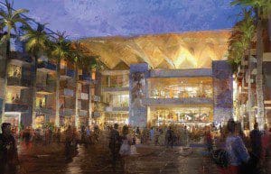 Rendition of DPAC-CNL Plaza