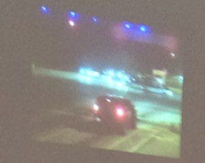 Video still of Michelle Parker's Hummer (OPD)