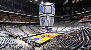 The Orlando Magic get ready to tip-off the 25th anniversary season presented by Marriott Vacation Club with silver T-shirts on each of the 18,846 seats in the Amway Center for tonight’s (Nov. 1) home opener against the New Orleans Pelicans.  As part of the celebration, the team held a tip-off event to announce the new Magic Hall of Fame that will take shape this season and gave a sneak peek into the Magic’s pregame festivities slated for tonight.  Photo taken by Fernando Medina.