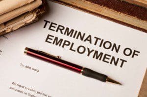 Termination of employment