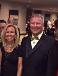 Orlando Mayor Buddy Dyer poses with Allyson Meyers