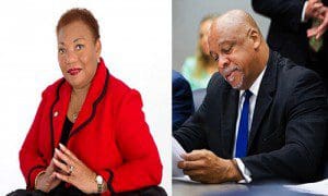 State Senator Geraldine Thompson and Rep. Bruce Antone