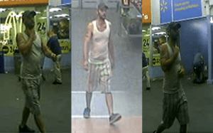 Video still of purse snatcher suspect