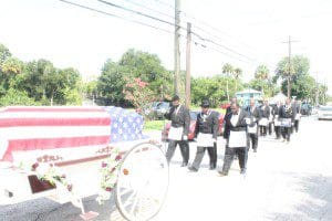 Masonic funeral (Photo credit: K. Turner)