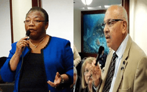 Sen. Geraldine Thompson (District 12) and Rep. Victor Torres (District 48)