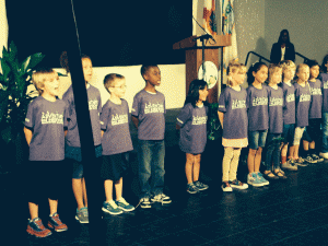 Orange County Regional History Center summer camp students perform at the commemoration of the 50th Anniversary of the Civil Rights Act of 1964, at the History Center, July 2, 2014. (Photo: WONO)