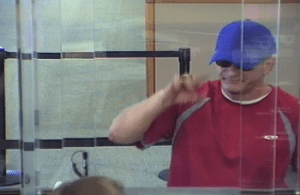 SunTrust Bank robbery suspect (Photo still: OPD)