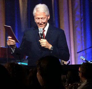 President Bill Clinton speaks at the Clinton Global Initiative's Award Ceremony, September 21, 2014 in New York. (Photo courtesy: CIW)
