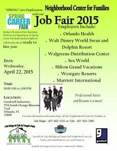 Job Fair Flyer-With Employers-2015-Revised