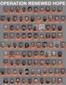 Central Florida Human Trafficking arrests