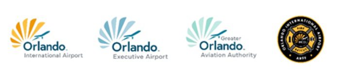 Greater Orlando Aviation Authority logos