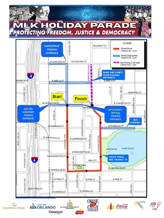 2025 Downtown Orlando Martin Luther King, Jr. Parade