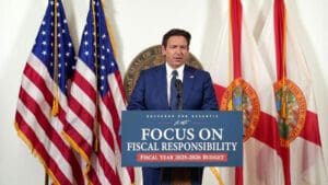 2025-2026 Florida Budget proposal Governor Ron DeSantis