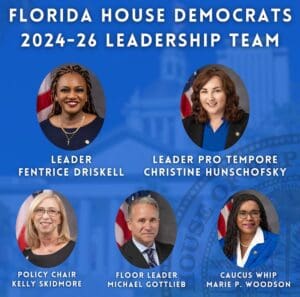 Florida House Democratic leadership 2024-26
