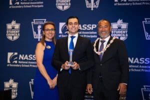 Florida National Honor Society leadership award winner