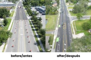 Orange County roads diet