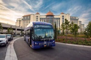 bus transportation Epic Universe