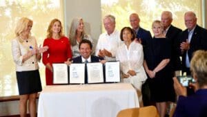 Florida condo relief Governor Ron DeSantis