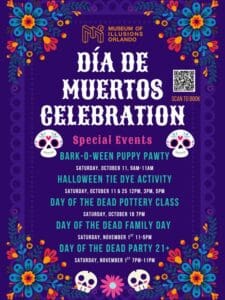 Museum of Illusions Orlando Día de los Muertos