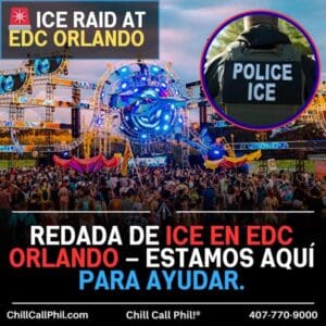 ICE raid EDC Orlando