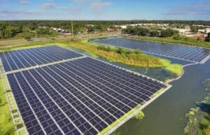 OUC floating solar arrays