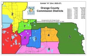 Orange County commission redistricting